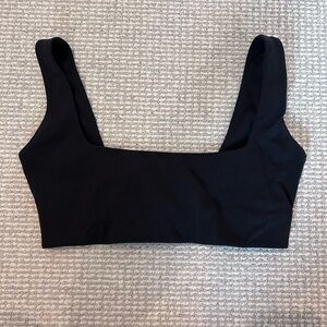 free people movement black sports bra